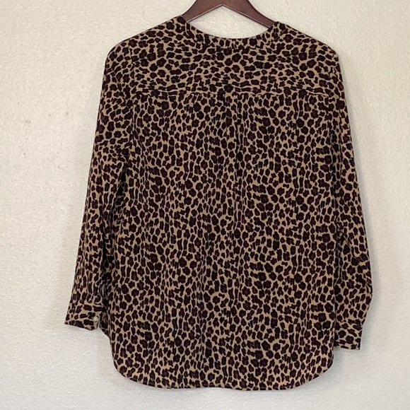 TALBOTS| animal print tunic Lp - Picture 5 of 9